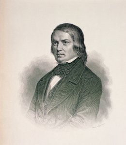 Porträt von Robert Schumann (1810-56)