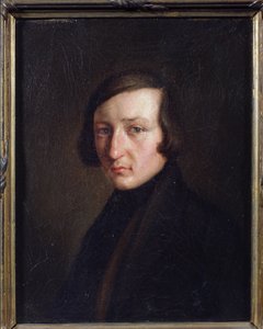 Porträt des Autors Heinrich Heine von German School