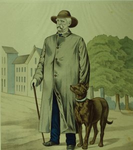 Prinz Otto von Bismarck in Friedrichsruh von German School