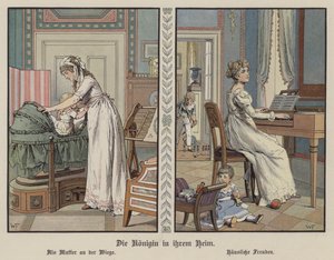 Königin Louise von Preußen zu Hause