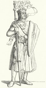 Rudolf von Habsburg, König von Deutschland von German School