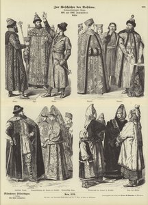 Russische Kostüme von German School