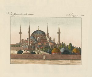 Hagia Sophia in Konstantinopel von German School