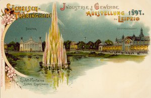 Sächsische und Thüringische Handels- und Industrieausstellung in Leipzig, Deutschland