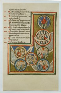 Scivias von der deutschen Nonne und Mystikerin Hildegard von Bingen von German School