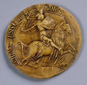 Siegel von Johann I. von Luxemburg, König von Böhmen