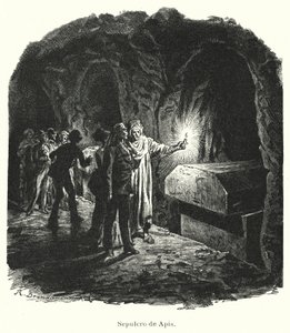 Serapeum von Saqqara, Grab der heiligen Apis-Stiere, die im alten Ägypten verehrt wurden von German School