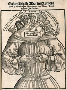 Siebenköpfiger Martin Luther