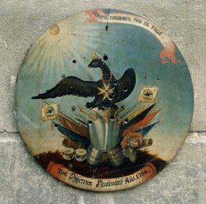 Schild eines preußischen Offiziers, 1764
