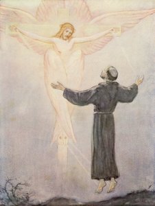 Der heilige Franziskus empfängt seine Stigmata
