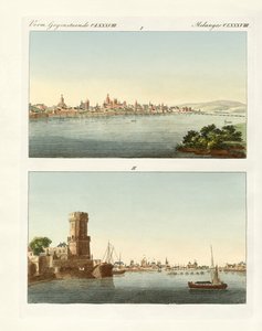 Seltsame Städte am Rhein