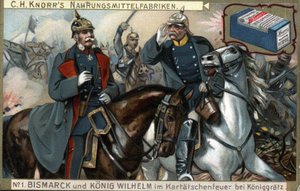 Die Schlacht von Sadowa (auch bekannt als Königgrätz, 3. Juli)