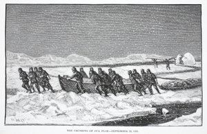 Das Zerbrechen unserer Eisscholle, 26. September 1883