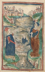 Das Königreich der Fische, Illustration aus Hortus Sanitatis, 1491
