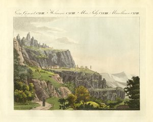 Der Montserrat in Spanien