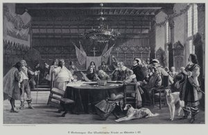 Der Westfälische Frieden beendet den Dreißigjährigen Krieg, Münster, Deutschland von German School