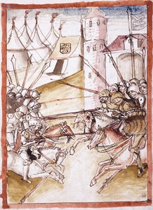 Die Römer greifen Augsburg an, ca. 1490