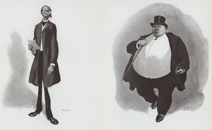 Der große Moeller: der dicke Oertel (Lithographie)