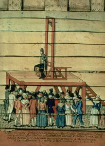 Der Terror - Jean Georges Schneider (1756-94) und die Guillotine