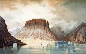 Der Teufelschlossberg im Kejser Franz Joseph Fjord von German School