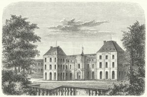 Der Tuilerienpalast, Paris, 1799 (Stich) von German School