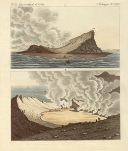 Die neue Vulkaninsel im Mittelmeer, zwei Monate später