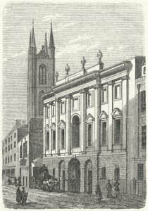 Das ursprüngliche Zuhause der Bank of England, Walbrook, London von German School