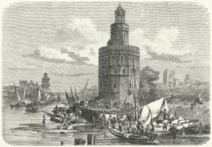 Torre del Oro, Sevilla, Spanien