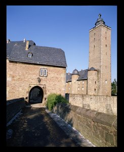 Ansicht von Schloss Steinau von German School