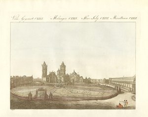 Ansicht der Grand Plaza von Mexiko-Stadt in Amerika von German School