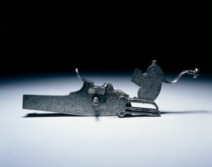 Radschloss von einem Jagdgewehr, ca. 1720-40