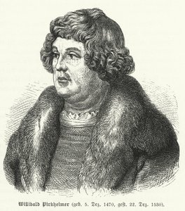 Willibald Pirckheimer, deutscher Renaissance-Jurist, Autor und Humanist, und Freund von Albrecht Dürer von German School