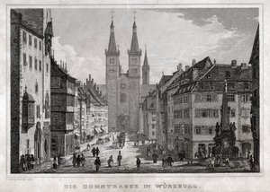 Würzburg (Gravur, ca. 1830)