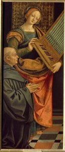 Heilige Cäcilia von Rom (3. Jahrhundert) von Gerolamo Giovenone