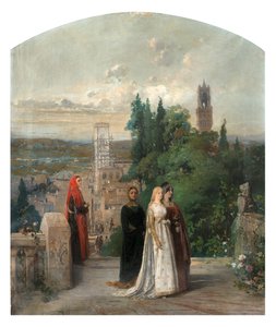 Dante und Beatrice