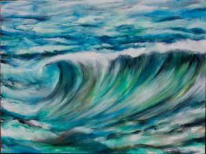 Die große Welle von Gerrit Greve