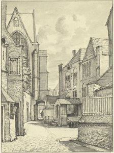 Die St. Janskerk oder Grote Kerk in Gouda