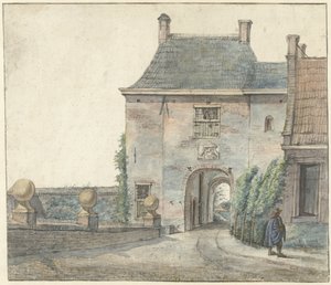 Das Tor des Schlosses von Heemstede