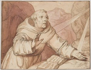 Der heilige Franziskus empfängt die Stigmata