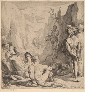 Johannes der Täufer predigt