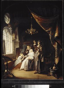 Die hydropische Frau von Gerrit Dou
