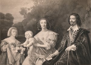 George Villiers, Herzog von Buckingham und Familie, 1628, 1904