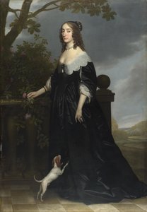 Porträt von Elizabeth Stuart (1596-1662), Königin von Böhmen, Ehefrau von Kurfürst Friedrich V. und Tochter von James I., 1642