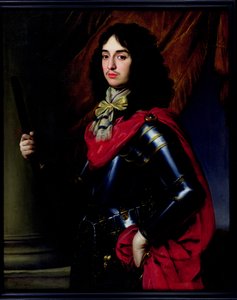 Porträt von Prinz Edward von der Pfalz (1625-63) in Rüstung