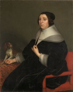 Porträt einer Frau von Gerrit van Honthorst