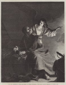 Der Engel, der St. Peter aus dem Gefängnis befreit