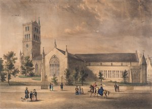Alter Turm und Kirchen Dundee von Gershom Gourlay Cumming