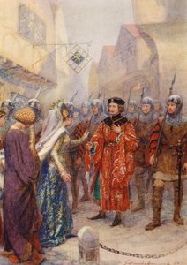 William Shakespeares Stück: Richard II von Gertrude E. Demain (after) Hammond