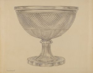Kompottschale, 1935-1942 von Gertrude Lemberg