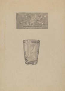 Whiskeyglas, 1935-1942 von Gertrude Lemberg